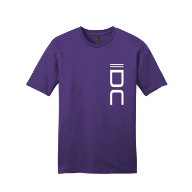 Imperium Dance - Unisex Very Important Tee DT6000 with IDC vertical on the front