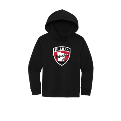ICEBREAKERS - Youth District® V.I.T.™ Fleece Hoodie DT6100Y with full front logo