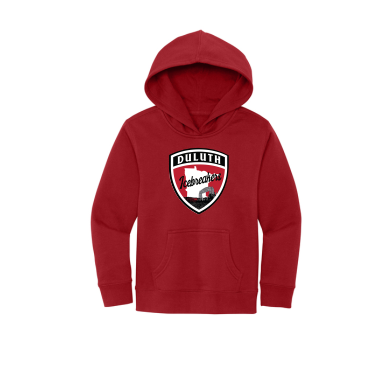 ICEBREAKERS - Youth District® V.I.T.™ Fleece Hoodie DT6100Y with full front logo