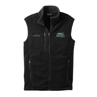 AHL Bridges - Eddie Bauer® - Fleece Vest EB204 with AHL Bridges left chest logo