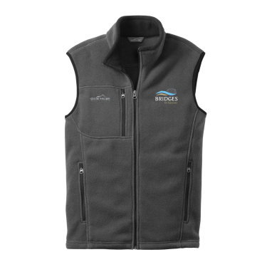 AHL Bridges - Eddie Bauer® - Fleece Vest EB204 with AHL Bridges left chest logo