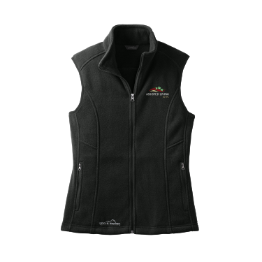 AHL Assisted Living - Eddie Bauer® Women's Fleece Vest EB205 with AHL Assisted Living left chest logo