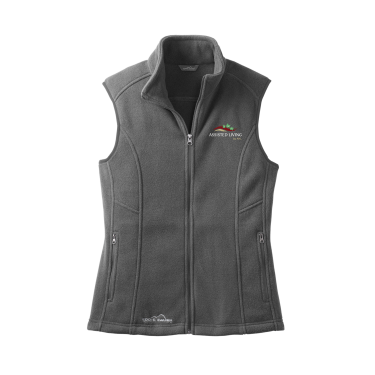 AHL Assisted Living - Eddie Bauer® Women's Fleece Vest EB205 with AHL Assisted Living left chest logo