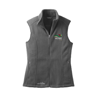 AHL At Home - Eddie Bauer® Women's Fleece Vest EB205 with AHL At Home left chest logo