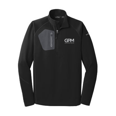 GPM - Eddie Bauer® 1/2-Zip Performance Fleece EB234 with grey GPM logo