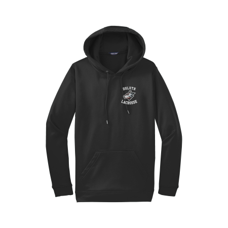 Wolfpack Youth Lacrosse - ADULT Sport-Tek® Sport-WickF244 Fleece Hooded Pullover with embroidered left chest logo