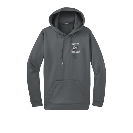 Wolfpack Youth Lacrosse - ADULT Sport-Tek® Sport-WickF244 Fleece Hooded Pullover with embroidered left chest logo