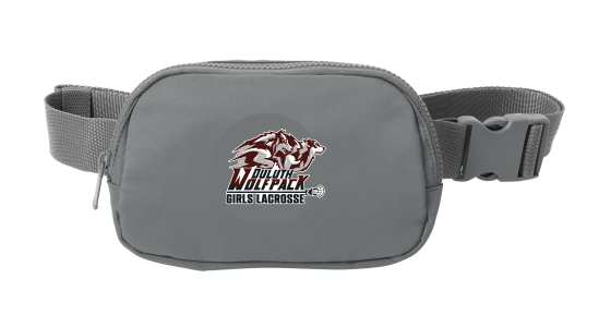 Wolfpack Girls H.S. Lacrosse - Port Authority® Matte Hip Pack with heat transfer logo on front
