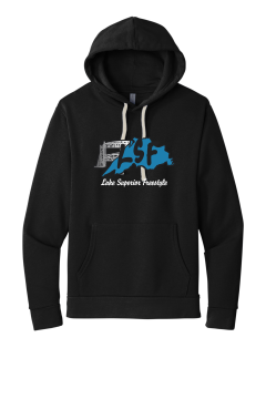 LSF - Next Level Apparel® Unisex Santa Cruz Pullover Hoodie with patch and embroidered logo