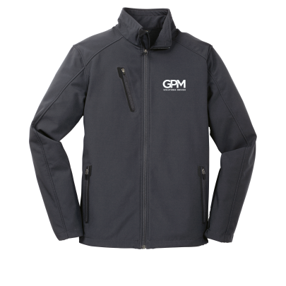 GPM -  Port Authority® Welded Soft Shell Jacket J324 with white embroidered GPM logo on the left chest