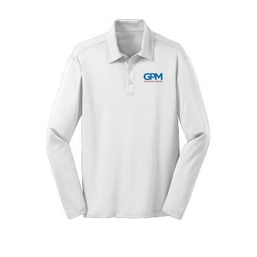 GPM - Port Authority® Silk Touch™ Performance Long Sleeve Polo K540LS with GPM left chest logo option