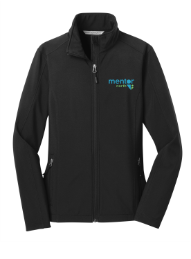 Mentor North - Ladies Port Authority L317 Core Soft Shell Jacket with embroidered Mentor North logo