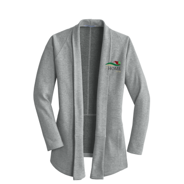 AHL At Home - Port Authority® Women's Interlock Cardigan L807 with AHL At Home left chest logo