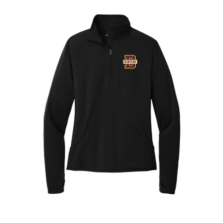 Denfeld Hockey - Ladies Sport-TekLST850 Sport-Wick® Stretch 1/4-Zip Pullover with embroidered Denfeld logo