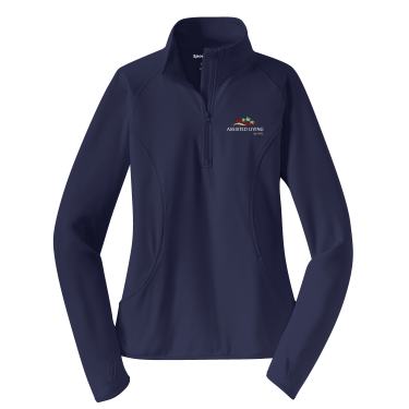 AHL Assisted Living - Sport-Tek® Women's Sport-Wick® Stretch 1/4-Zip Pullover LST850 with AHL Assisted Living left chest logo