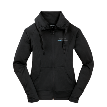 AHL Brainerd House - Sport-Tek® Women's Sport-Wick® Stretch Full-Zip Jacket LST852 with AHL Brainerd House left chest logo