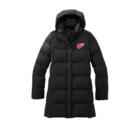 Northern Wings - Ladies Mercer+Mettle™ Puffy Parka with embroidered logo on the left chest