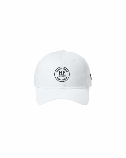 Hanft Law - New Era® Adjustable Unstructured Cap NE201 with circle logo