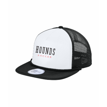 Duluth East Boys Soccer - New Era® Foam Rope Trucker Cap NE410 with Hounds Soccer