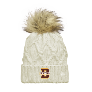 Denfeld Hockey - New Era NE911 Faux Fur Pom Beanie with embroidered Denfeld logo