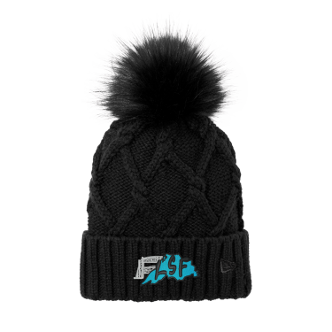 LSF - New Era ® Faux Fur Pom Beanie with embroidered LSF logo