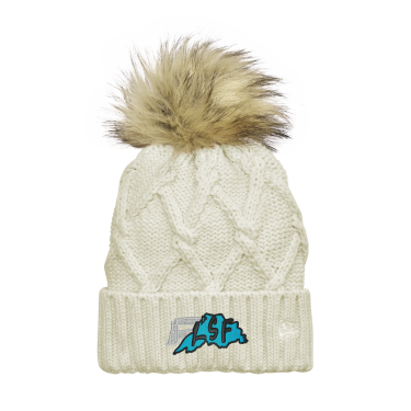 LSF - New Era ® Faux Fur Pom Beanie with embroidered LSF logo