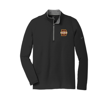 Denfeld Hockey - Nike Dri-FIT Stretch 1/2-Zip Cover-Up 779795 with embroidered Denfeld logo