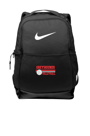 East Volleyball - Nike Brasilia NKDH7709 Medium Backpack with Greyhounds Volleyball logo