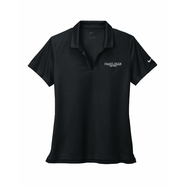 Hanft Law - Nike Women's Dri-FIT Micro Pique 2.0 Polo NKDC1991 with rectangle logo