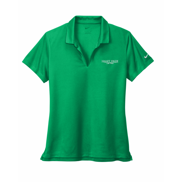 Hanft Law - Nike Women's Dri-FIT Micro Pique 2.0 Polo NKDC1991 with rectangle logo
