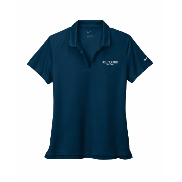 Hanft Law - Nike Women's Dri-FIT Micro Pique 2.0 Polo NKDC1991 with rectangle logo