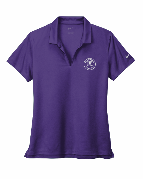 Hanft Law - Nike Women's Dri-FIT Micro Pique 2.0 Polo NKDC1991 with circle logo