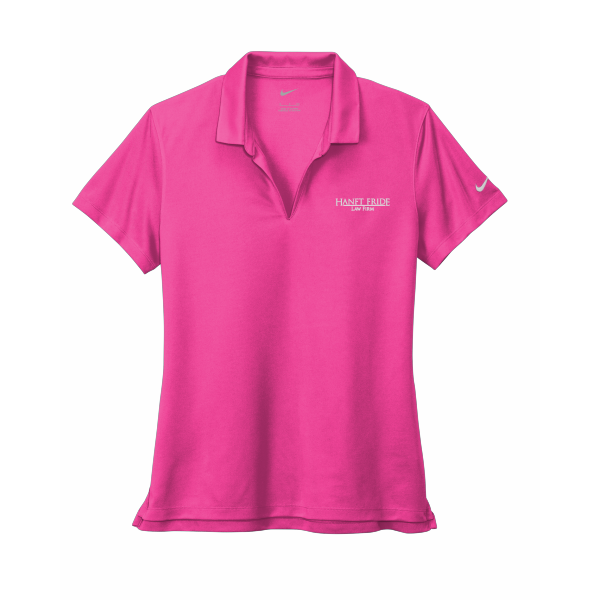 Hanft Law - Nike Women's Dri-FIT Micro Pique 2.0 Polo NKDC1991 with rectangle logo