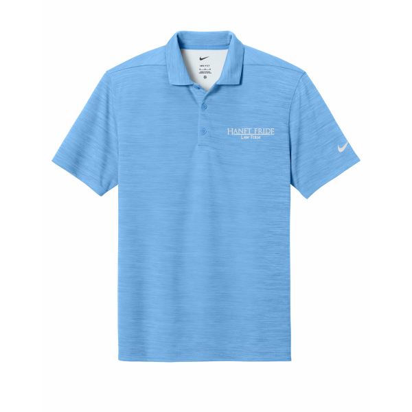 Hanft Law - Men's Nike Dri-FIT Striated Polo NKFQ4792 with rectangle logo