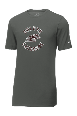 Duluth Lacrosse - Nike Dri-FIT Cotton/Poly Tee with full color Duluth Lacrosse heat transfer logo