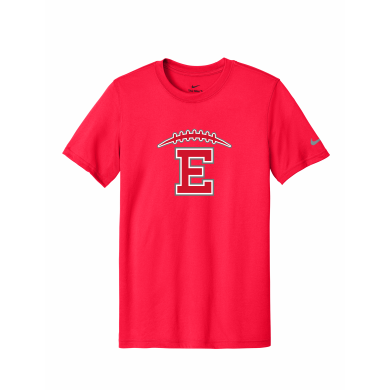 East HS Football - Adult Nike Swoosh Sleeve rLegend Tee NKDX8730 with full front logo