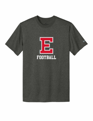 East Youth Football - Adult Nike Swoosh Sleeve rLegend Tee NKDX8730 with full front logo