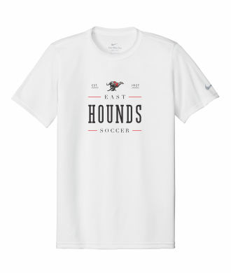 Duluth East Boys Soccer - Adult Nike Swoosh Sleeve rLegend Tee NKDX8730 with full front logo 1