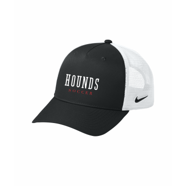 Duluth East Boys Soccer - Nike Snapback Mesh Trucker Cap NKFN9893 with Hounds Soccer
