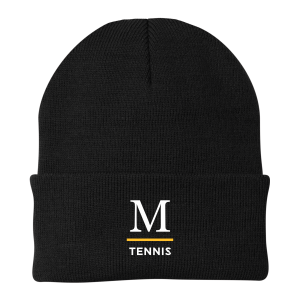 Marshall Tennis - Knit cuff beanie with M Tennis logo