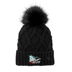 Team Duluth - New Era ® Faux Fur Pom Beanie with embroidered logo