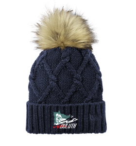Team Duluth - New Era ® Faux Fur Pom Beanie with embroidered logo