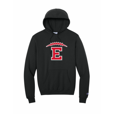 East HS Football - Champion® Powerblend® Pullover Hoodie S700 with full front logo