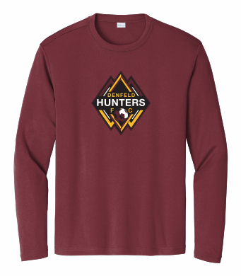 Denfeld Boys Soccer - Sport-Tek Unisex PosiCharge Competitor Tee ST350LS with full front logo option 1