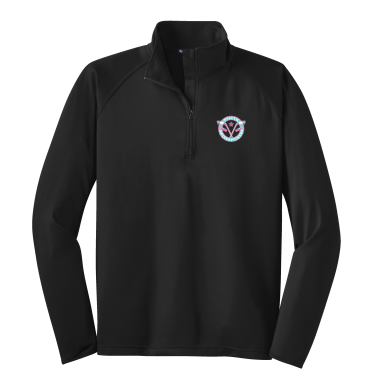 Duluth Mother Puckers - ADULT Sport-Tek ST850 Sport-Wick Stretch 1/2-Zip Pullover with embroidered logo
