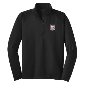 ICEBREAKERS - Sport-Tek® ST850 Sport-Wick® Stretch 1/4-Zip Pullover with embroidered shield on the left chest