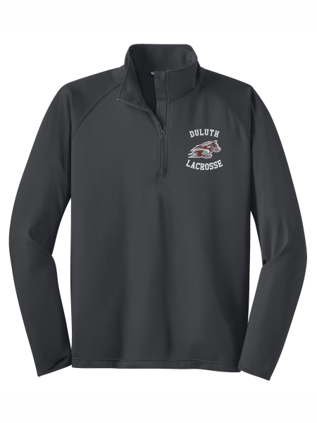 Duluth Lacrosse - Sport-Tek® ST850 Sport-Wick® Stretch 1/4-Zip Pullover with embroidered Duluth Lacrosse logo