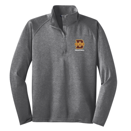 Denfeld Volleyball - Sport-Tek ST850 Sport-Wick® Stretch 1/4-Zip Pullover with embroidered Denfeld Volleyball