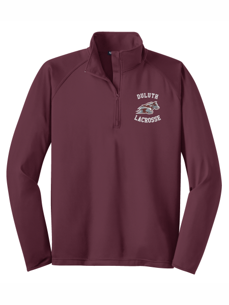 Duluth Lacrosse - Sport-Tek® ST850 Sport-Wick® Stretch 1/4-Zip Pullover with embroidered Duluth Lacrosse logo