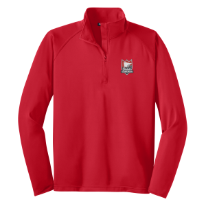 ICEBREAKERS - Sport-Tek® ST850 Sport-Wick® Stretch 1/4-Zip Pullover with embroidered shield on the left chest